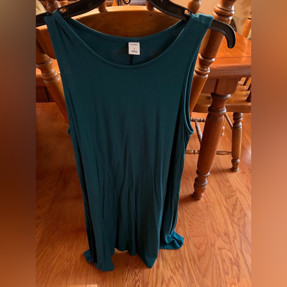 Old Navy Teal Sleeveless Dress